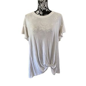 Time And Tru Knotted T Shirt Casual Loungewear Everyday Lounge